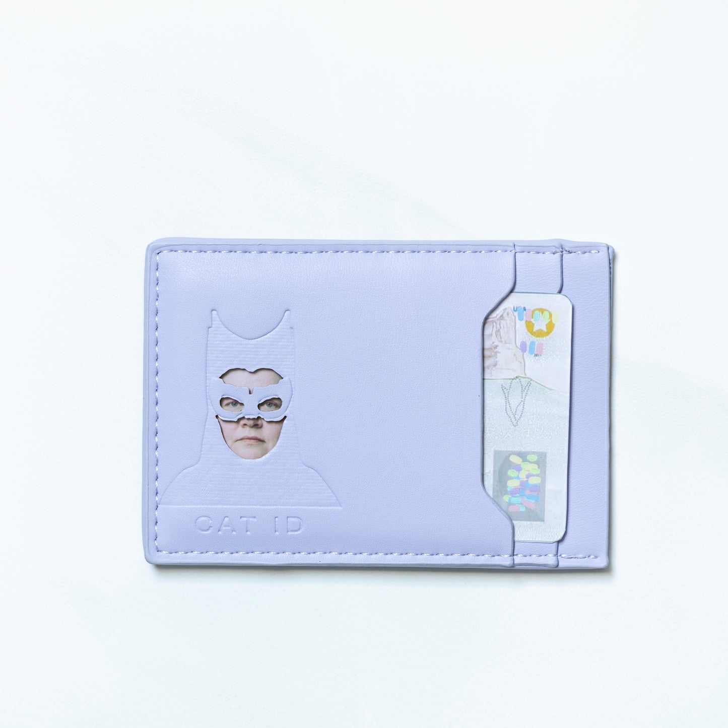 Superhero ID Wallet - Personalized wallet Man Woman, Super-hero Mask - Slim Card Holder, Bat / Spider / Iron / Cat ID Heroic wallet- Unique Holiday Gift Birthday, Anniversary, for Dad, Husband, Boyfriend, Wife, Father's day