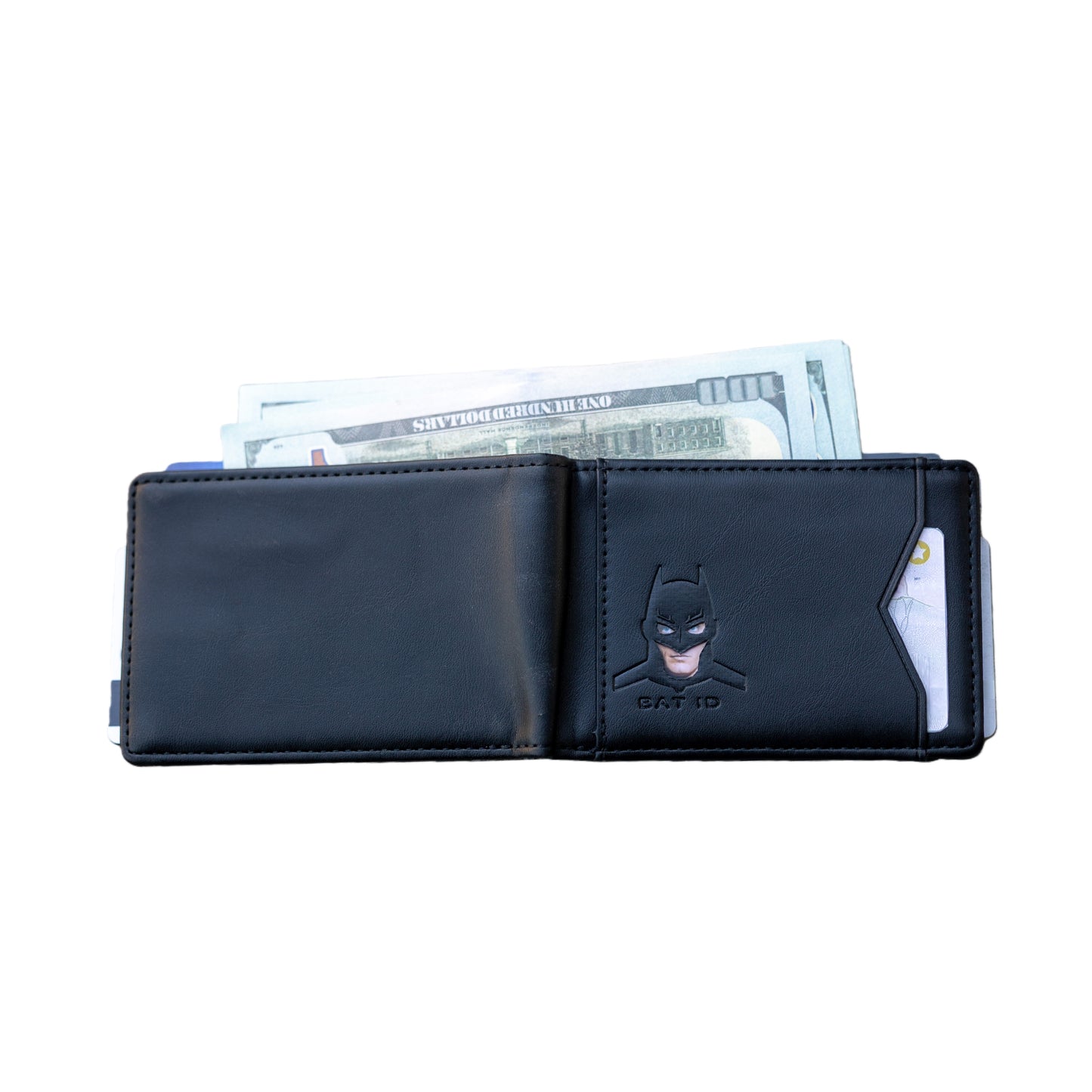 Superhero ID Wallet - Personalized wallet Man Woman, Super-hero Mask - Slim Card Holder, Bat / Spider / Iron / Cat ID Heroic wallet- Unique Holiday Gift Birthday, Anniversary, for Dad, Husband, Boyfriend, Wife, Father's day