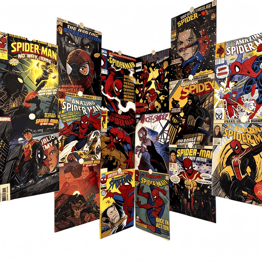 Spider-M Vintage Poster - Peter Parker Wall Decor, Room Background Wallpaper